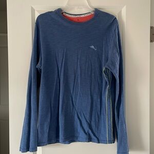 Tommy Bahama blue men’s long sleeeve tshirt